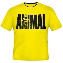 Koszulka Animal - kolor żółty